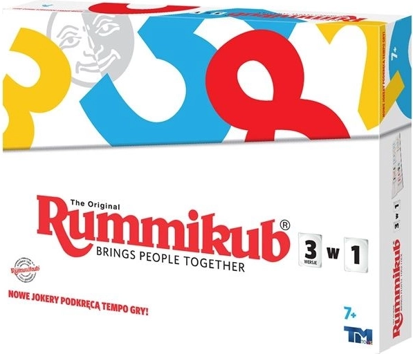 TMT Rummikub 3-in-1 board game