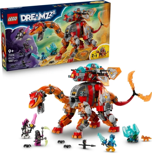 LEGO DREAMZzz dino iznīcinātājs 71514 – pārbūvējams robotdinozaurs 2 vienā