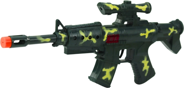 Reālistiska šautene ar mehānisku skaņu