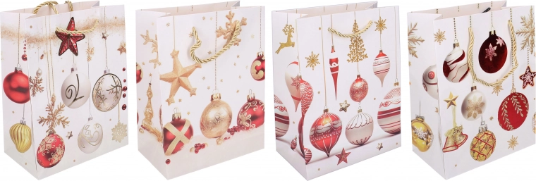 Christmas gift bag size L 32 × 41.5 × 12 cm