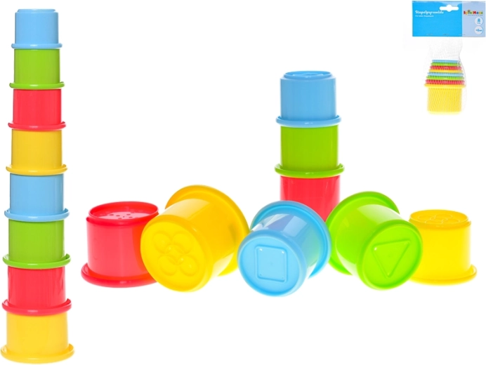 Stacking Cups – Colorful Pyramid for Babies