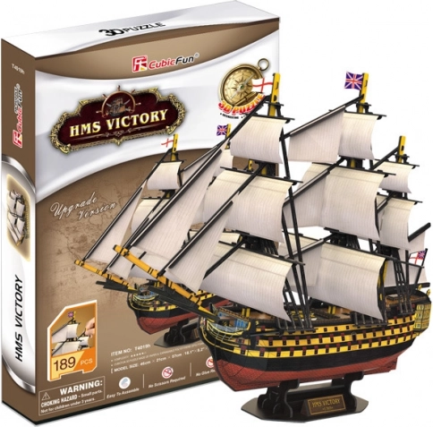 CubicFun 3D puzle Burinieks HMS Victory