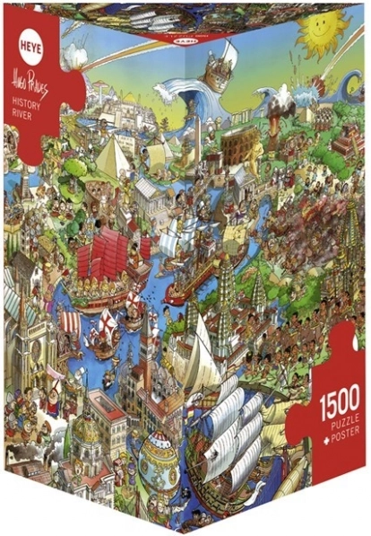 Puzzle 1500 pieces - River of History