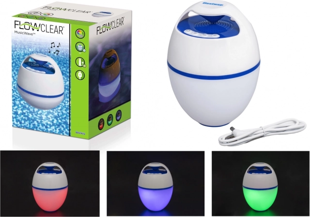 Peldošs LED Bluetooth skaļrunis Bestway