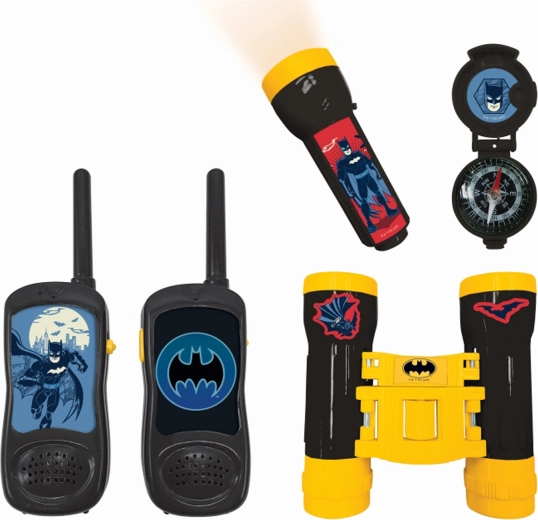 Piedzīvojumu komplekts BATMAN ar rācijām, lukturīti un binokli