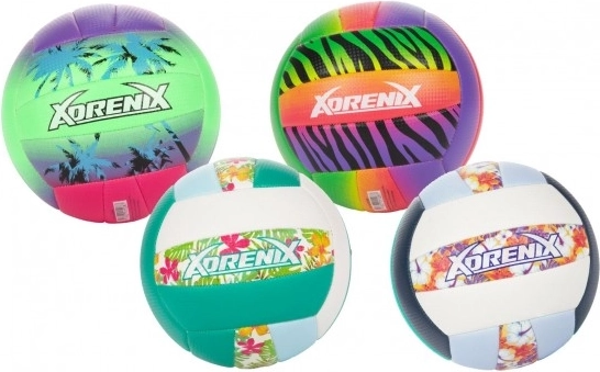 Volleyball beach ball 23 cm size 5 stitched 4 colors in bag