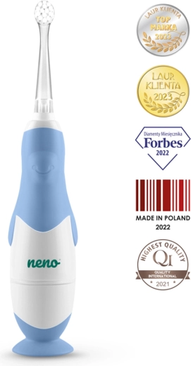 Neno Denti Blue electric toothbrush for children aged 3–36 months