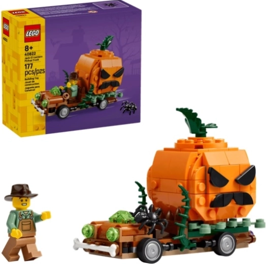 Lego Iconic ķirbju pikaps Helovīnam