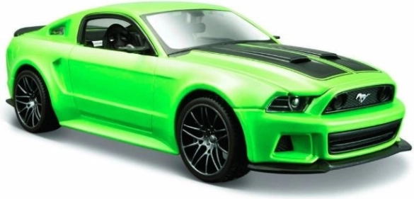 Kolekcionējams FORD Mustang Street Racer modelis 1:24, zaļš