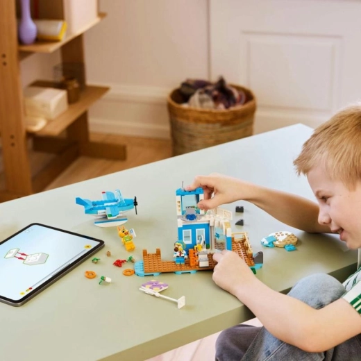 Interactive building in the app
