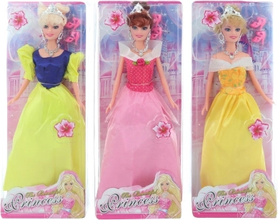 Šarnīrlelle princese 28 cm ar aksesuāriem
