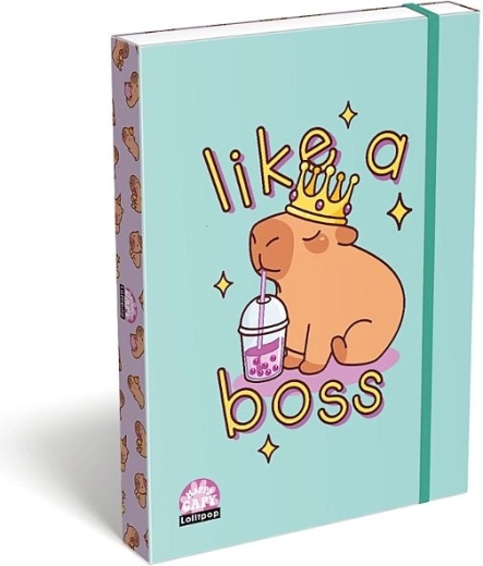 LizzyCard A5 burtnīcu vāki Capybara