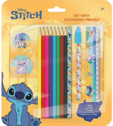 Lilo & Stitch krāsaino zīmuļu komplekts