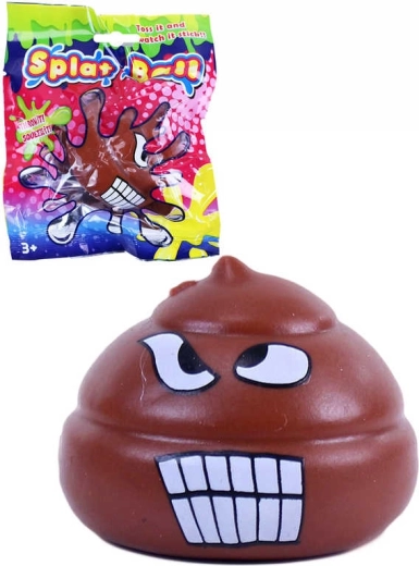 Spiežams lipīgs bumbiņas “kakā” – ūdens bumba 6 cm - 1 gab.