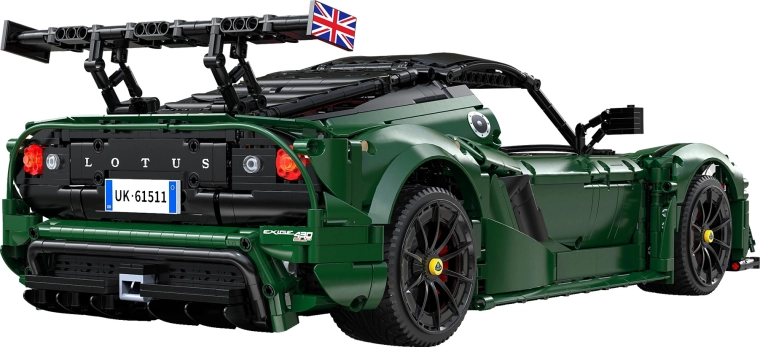 Ikoniskais LOTUS dizains mērogā 1:8