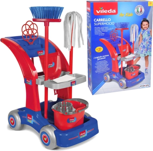Children’s cleaning trolley Vileda SuperMocio with set