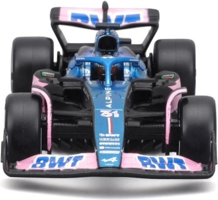Metāla Formula 1 modelis 1:43 Bburago BWT Alpine F1 Team A523 2023 Esteban Ocon