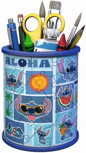 Zīmuļu turētājs DISNEY Stitch – plastmasas puzle