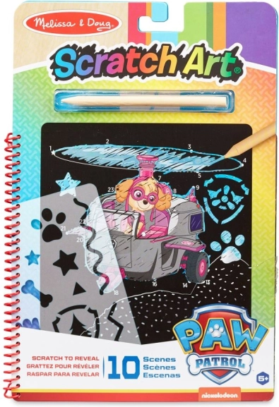 Paw Patrol skrāpēšanas komplekts Skye