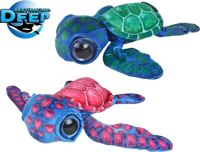 Destination Deep Plush Turtle 28 cm
