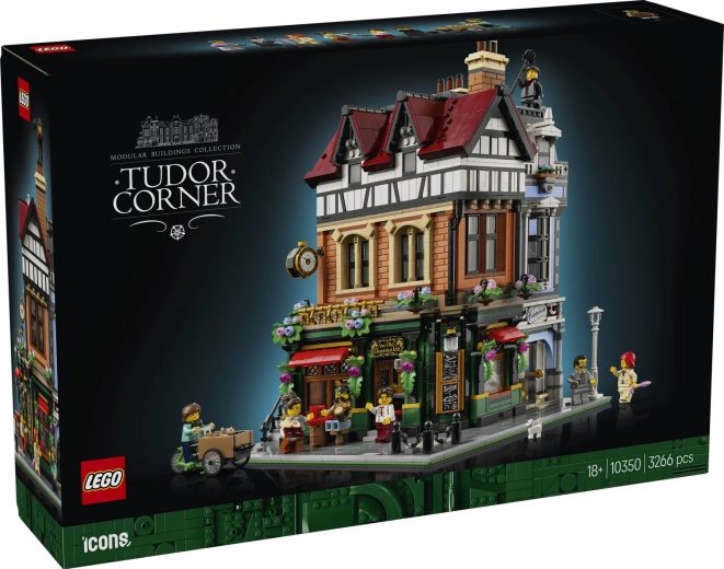 LEGO Icons Tudor Corner – māja angļu stilā