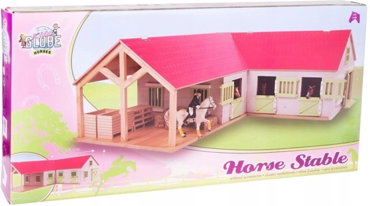Kids Globe saimniecības ēka – zirgu stallis 1:24