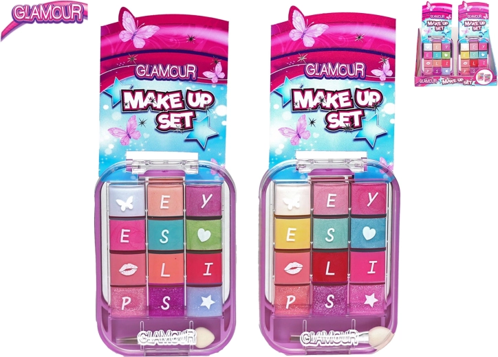 Bērnu make-up palete ar spogulīti Glamour