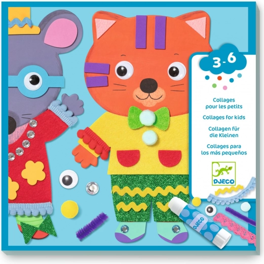 Djeco Collage - Little Heartbreakers