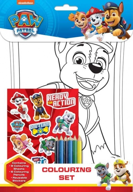 Izkrāsošanas komplekts PAW PATROL no NICKELODEON