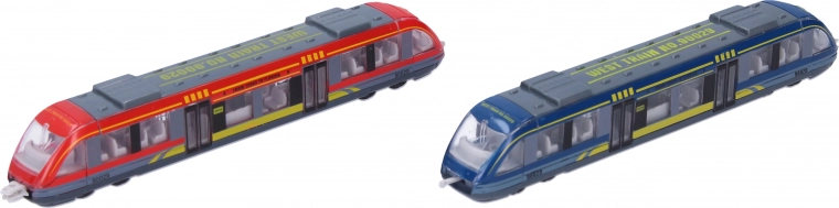 Metal tram 18 cm