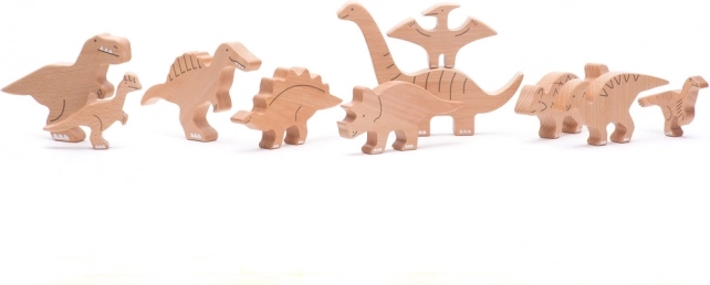 Bajo koka dinozauru komplekts 10 gab.