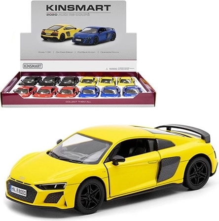 Audi R8 Coupé 2020 automašīnas modelis mērogā 1:36