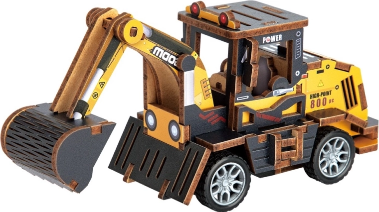 2Kids Toys 3D koka puzle ekskavators