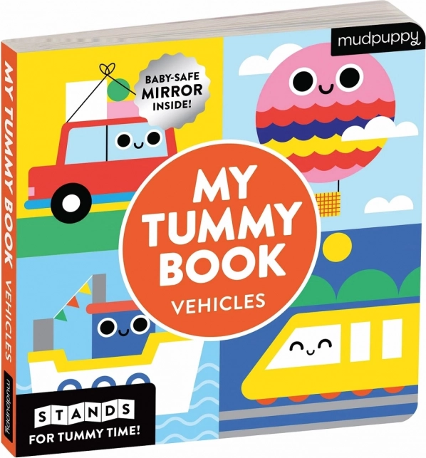 Double-sided book with mirror - vehicles