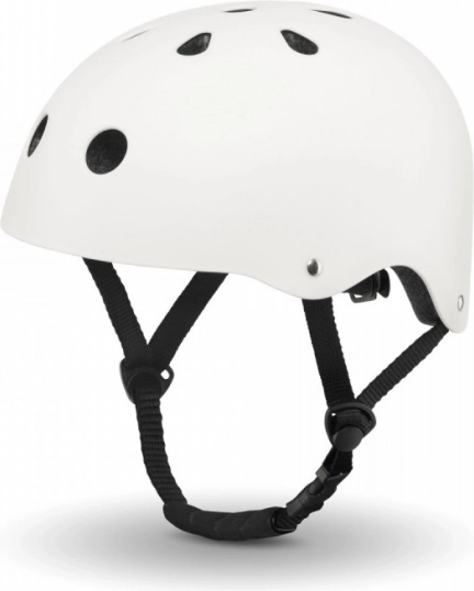 Bērnu velosipēda ķivere Lionelo Helmet White