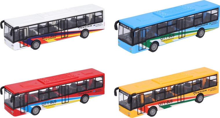 Metāla autobuss 15 cm – 1 gabals