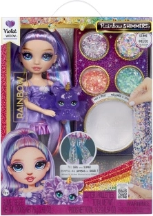 Rainbow High Shimmers Slime Doll Violet