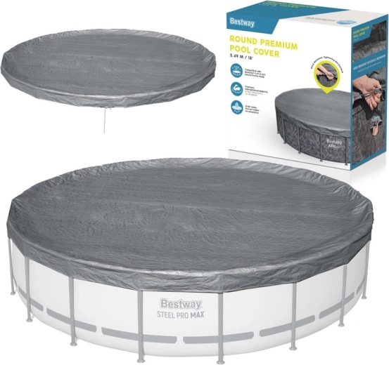Bestway premium pārsega plēve apaļam baseinam 5,49 m