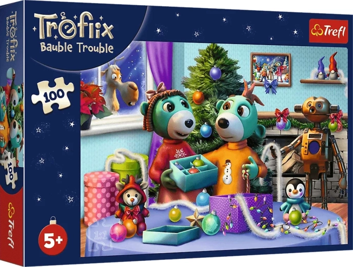 Treflik Family Puzzle: Christmas Scene 100 pieces