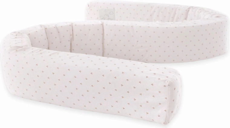 Träumeland cot bumper snake Twister Beige