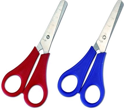 Skolas šķēres CONCORDE Light 13 cm ar mērlīniju