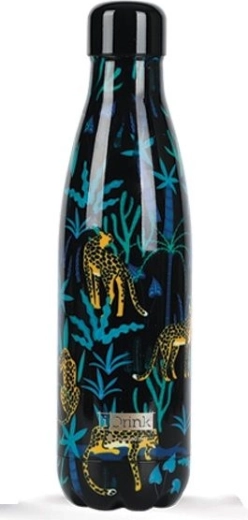 Insulated bottle with jaguar motif 500 ml