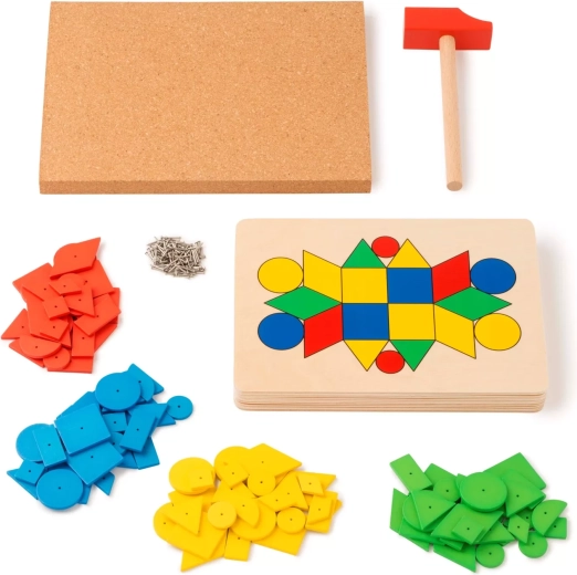 Toys for Life āmurējamā mozaīka ar ģeometriskām formām