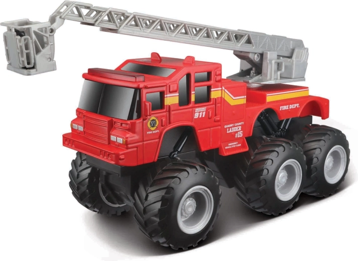 Maisto Builder Zone Quarry Monsters komunālais auto ar kāpnēm