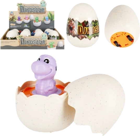 Dinozaurs olā uz ritenīšiem