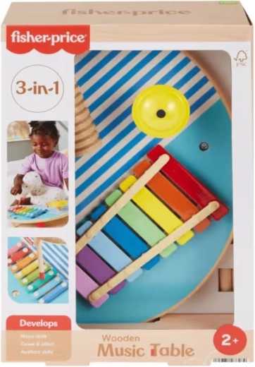Koka mūzikas galdiņš FISHER-PRICE