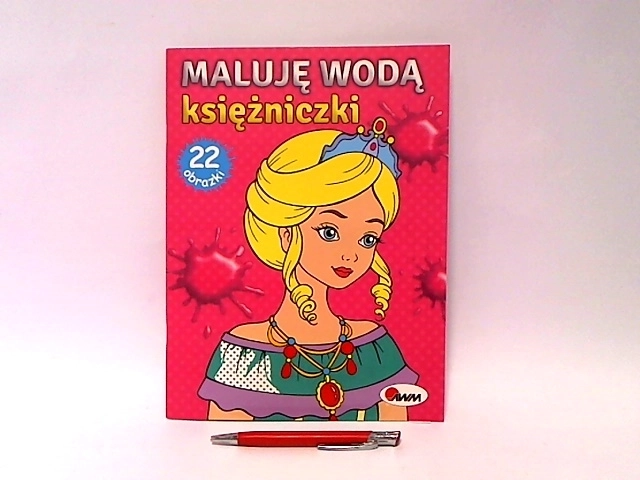 Ūdens krāsojamā grāmata Princeses