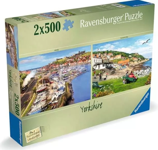 Ravensburger puzle gleznainas ainavas: Jorkšīra 2×500 gabaliņu