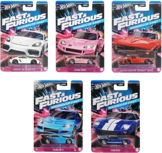 Hot Wheels auto Ātrs un bez žēlastības - 1 gabals