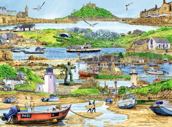 Ravensburger puzle Bēgšana uz Kornvolu, 500 gabaliņi
